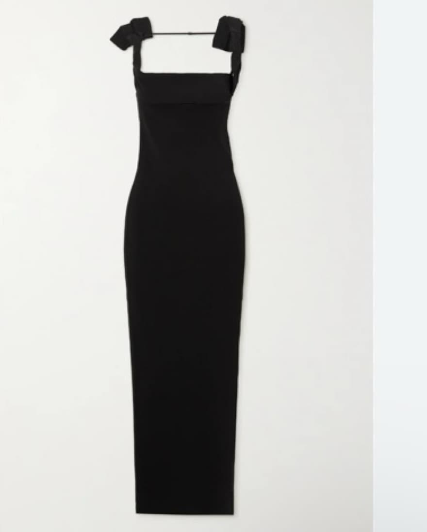 JACQUEMUS Open-back stretch-knit maxi  - Image 1