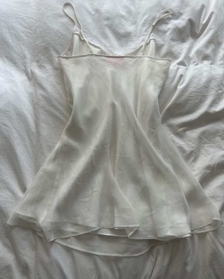 Vintage Oscar De La Renta Slip Dress - Image 2
