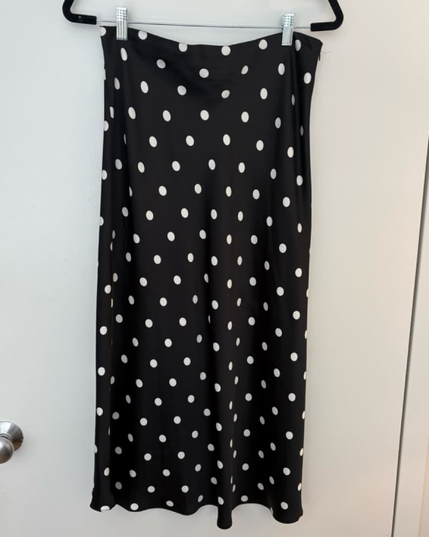 Polka Dot Maxi Skirt - Image 1