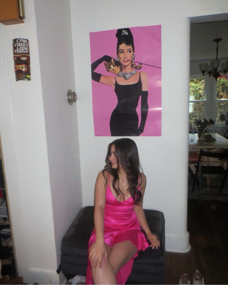Bardot Pink Formal Dress - Image 3