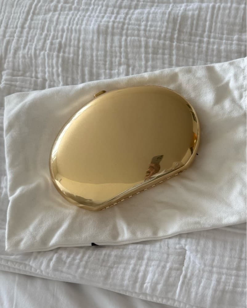 Metallic gold Clutch - Image 3