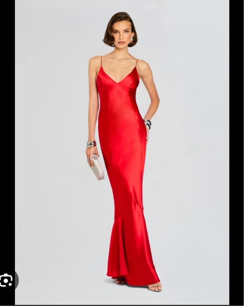 Retrofête Rosalia Dress Red XS  - Image 1