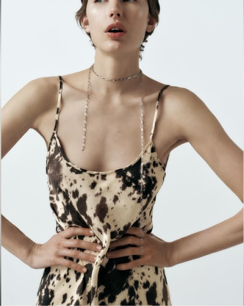 Zara Satin Dress - Image 2
