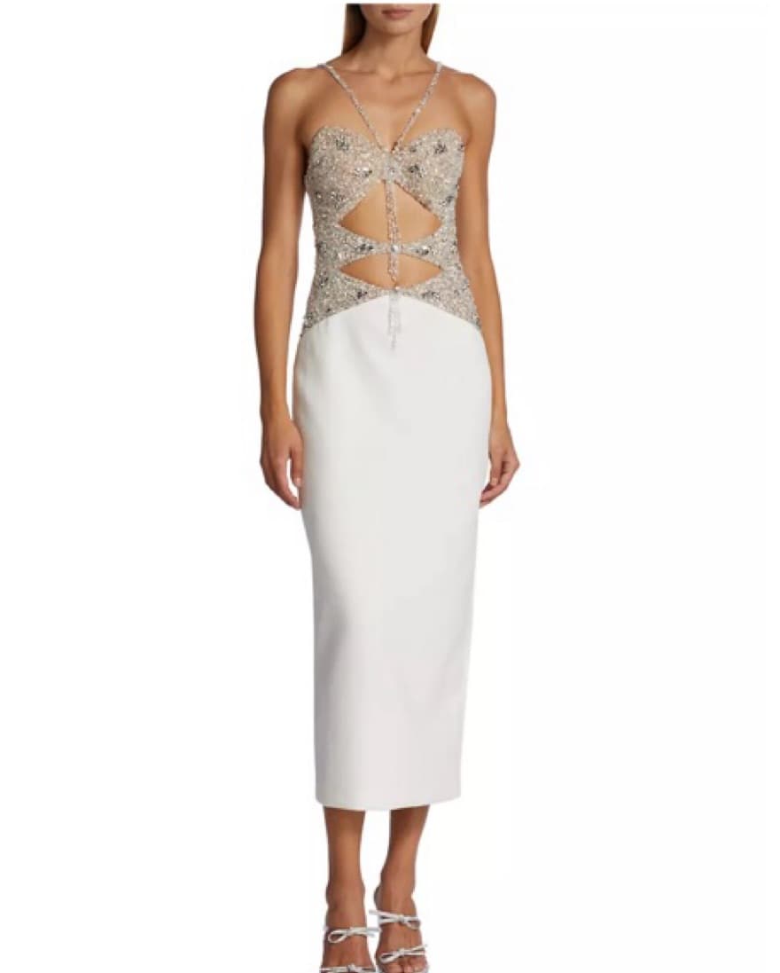 Patbo Hand Beaded Runway Dress 😍 Xs - Image 2