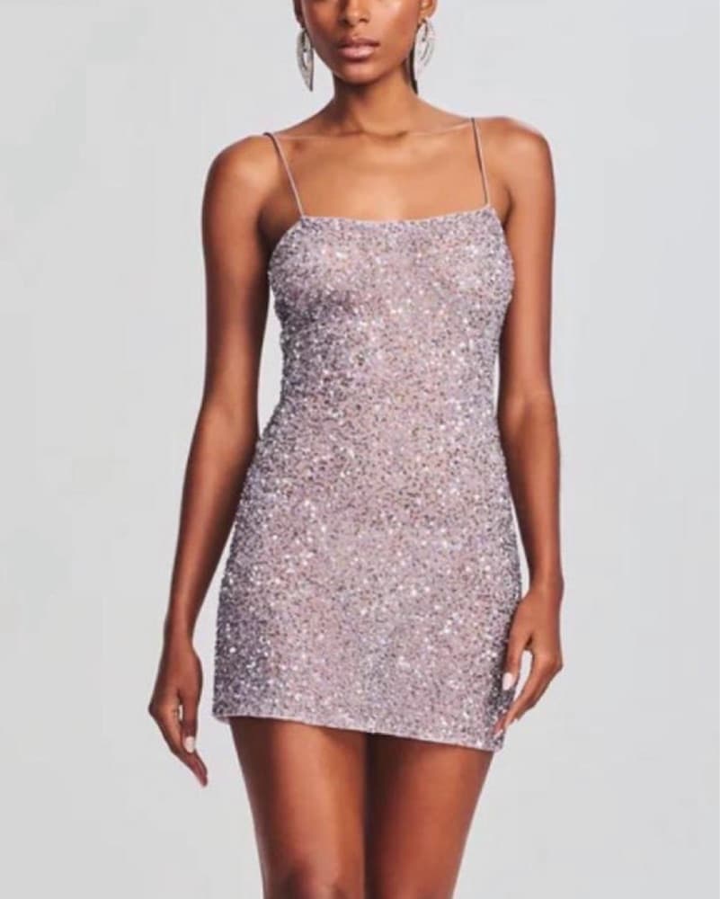 silver Retrofete Dress - Image 1