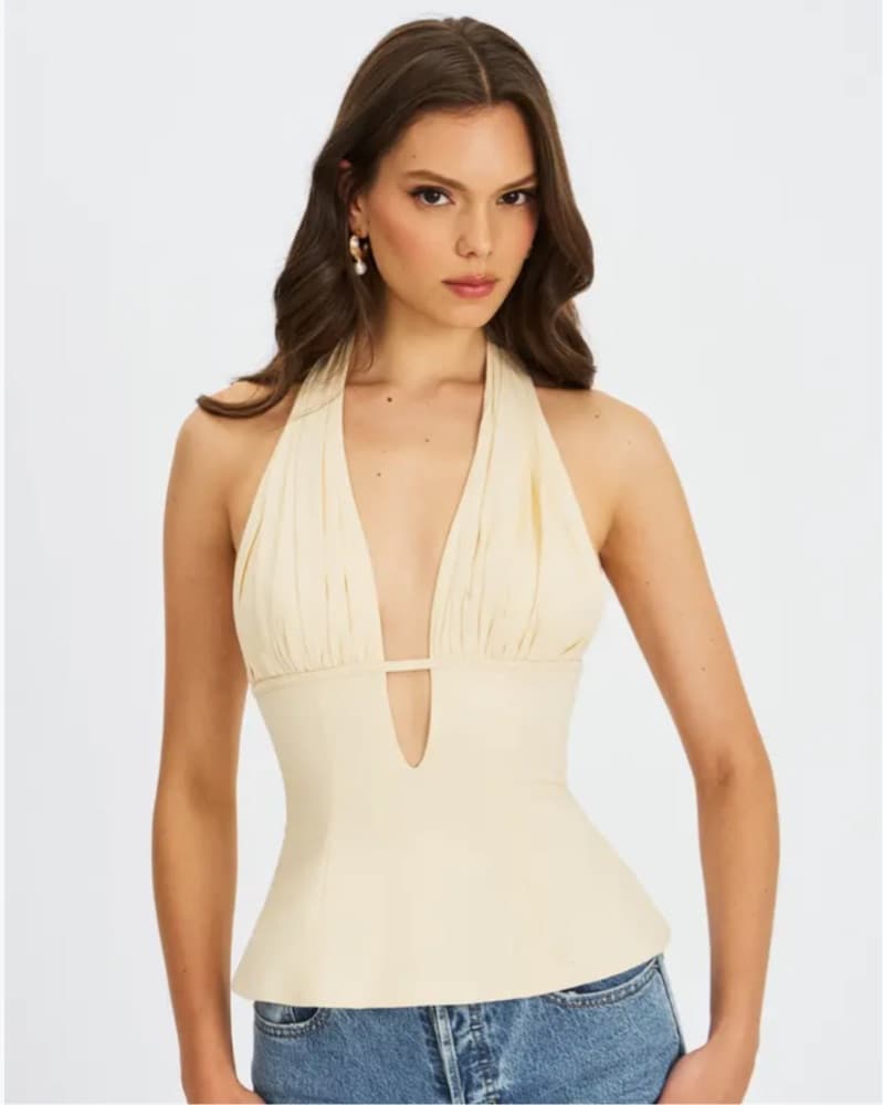 Miss Circle Halter Neck Top - Image 1