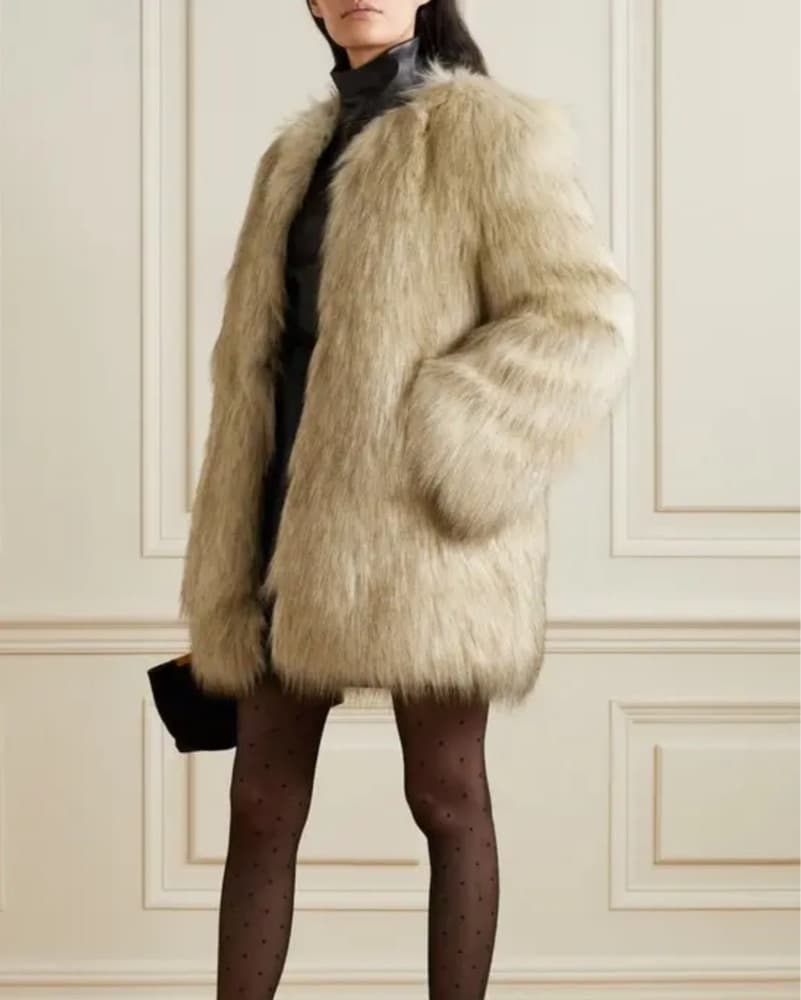 Khaite Fur Coat - Image 1