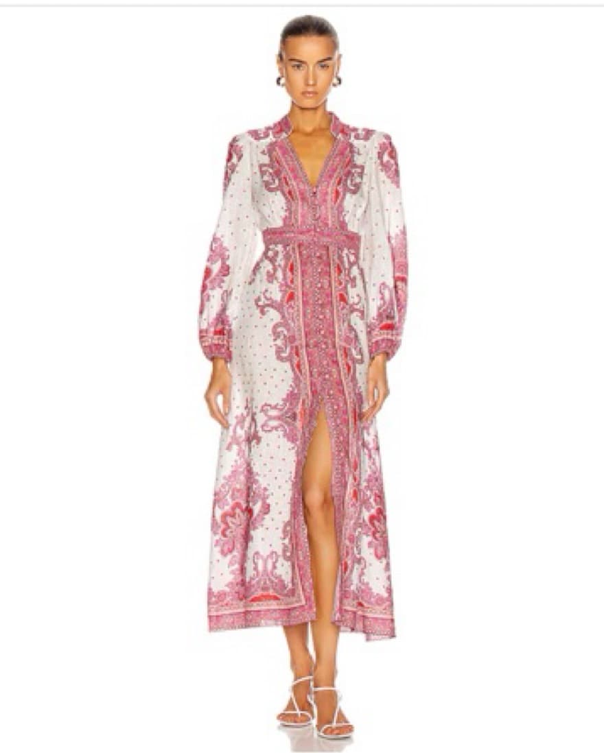 Zimmermann Bells Paisley Dress - Image 1