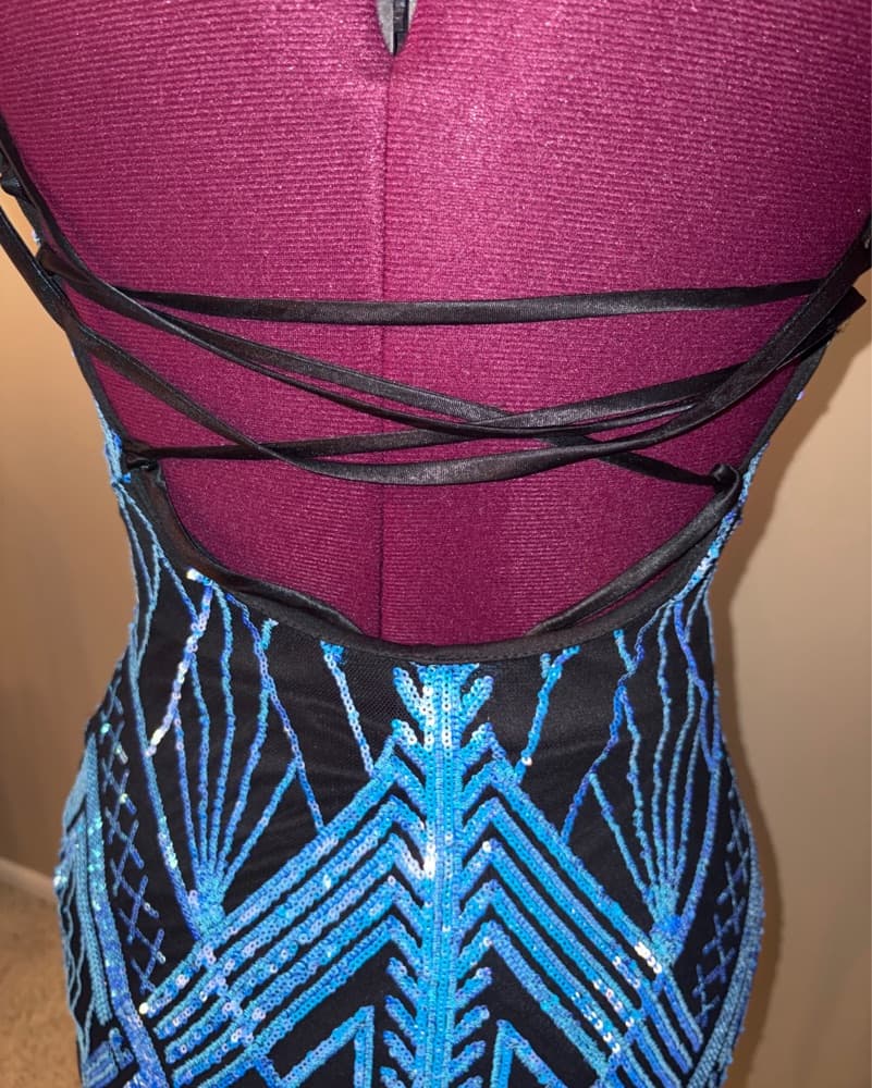 Dazzling Sequin Maxi Dress - Image 5