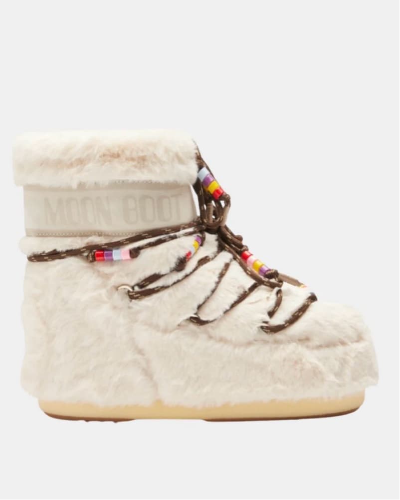 Moon Boot Icon Faux Fur Beads - Image 1