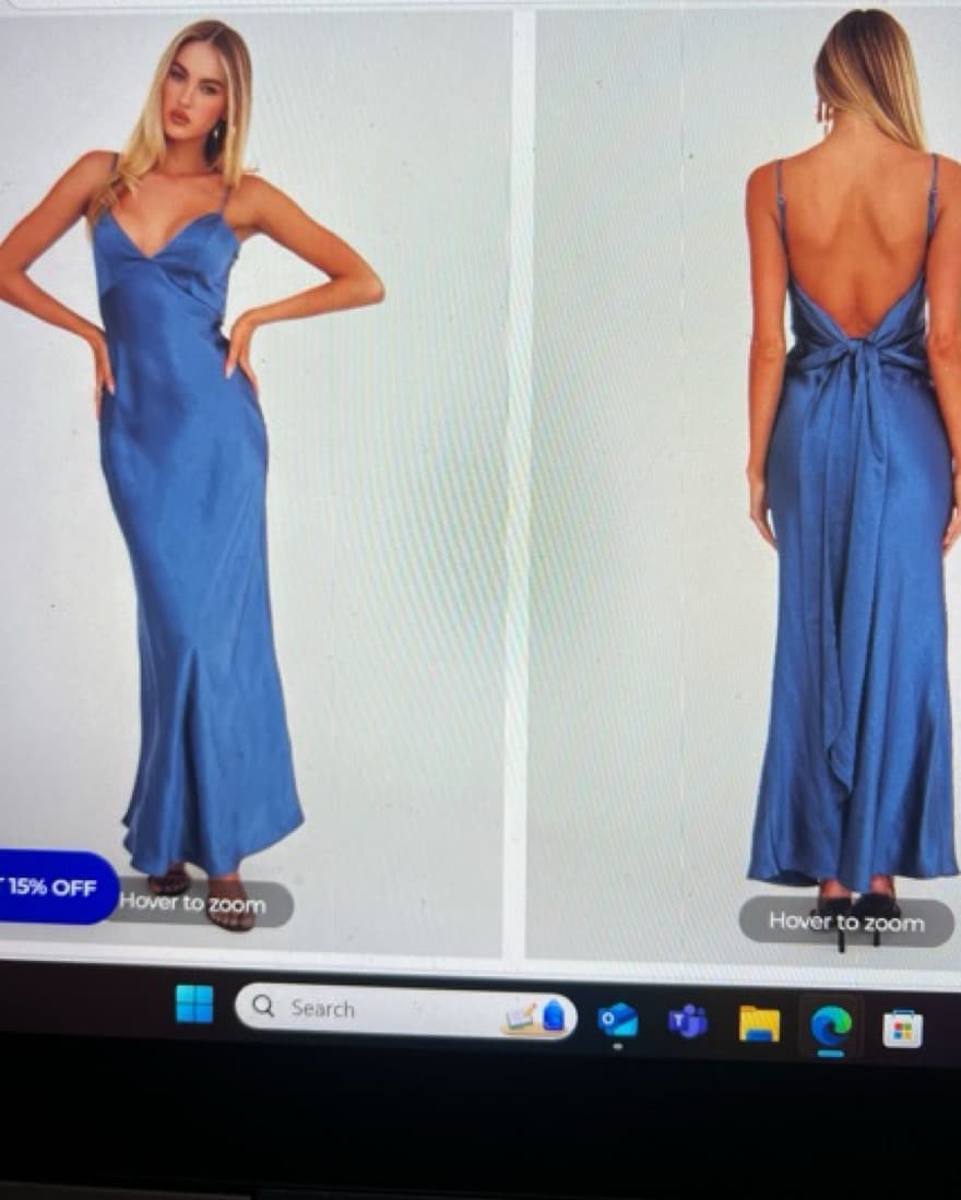 Blue Formal Dress - Image 1