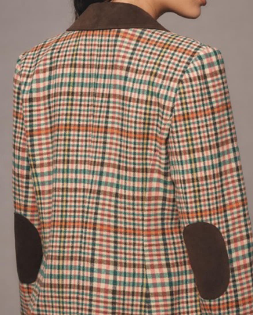 Avec Les Filles Plaid Blazer  - Image 3