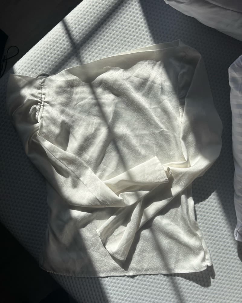Reformation One Shoulder White  - Image 3