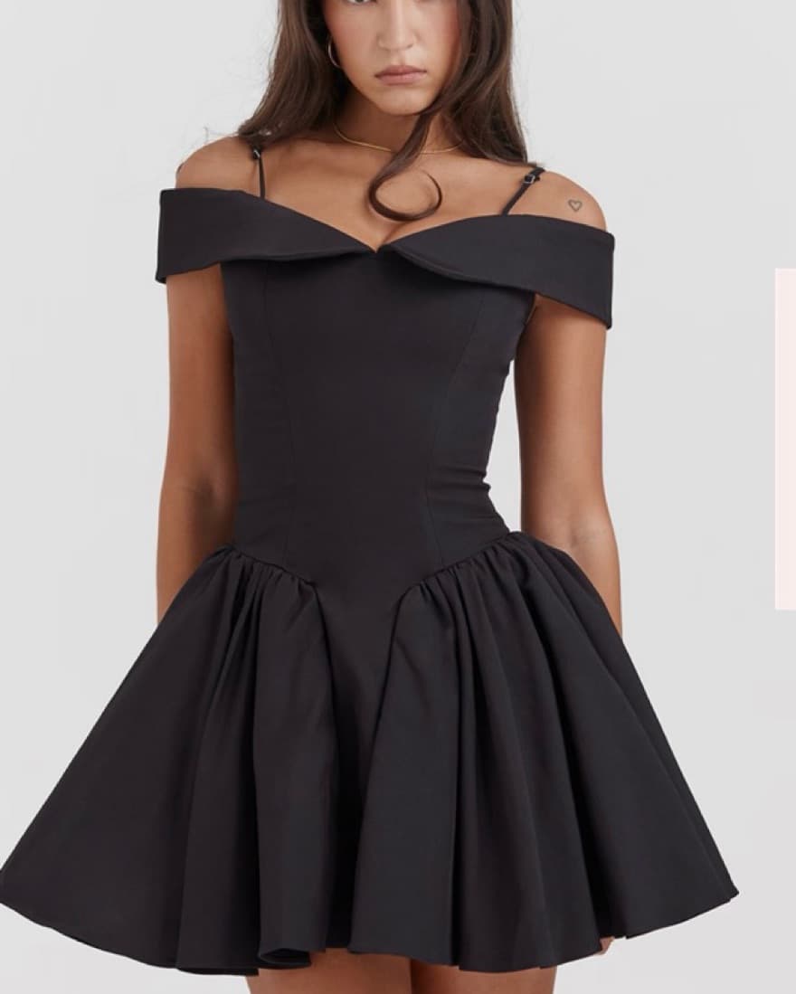 Houe Of CB Black Dress  - Image 1