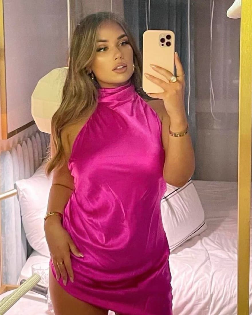 Lovers And Friends Pink Hayes Mini Dress - Image 1