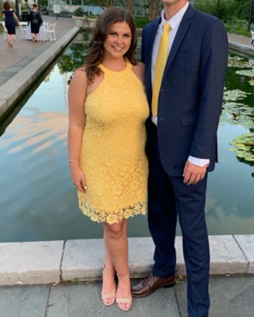 Yellow Lace Dress  - Image 2