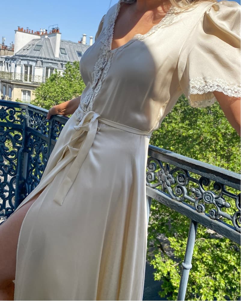 The Rose Milk Honeymoon Dress  - Image 3