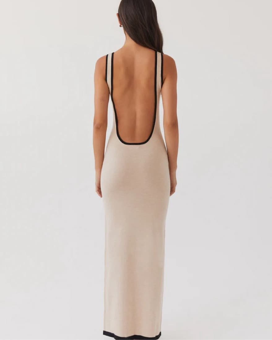 peppermayo ‘lost in paris’ knit maxi - Image 2