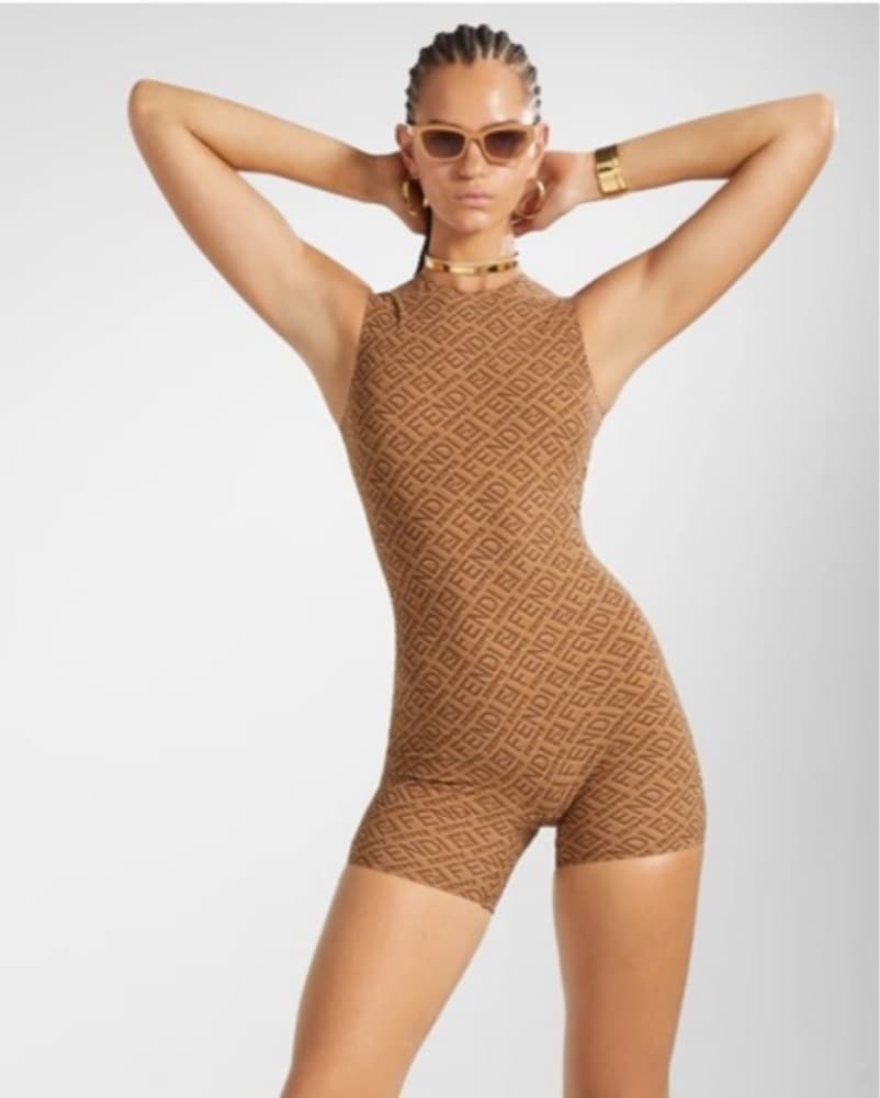 FENDI X SKIMS Sleeveless Bodysuit Cali - Image 2