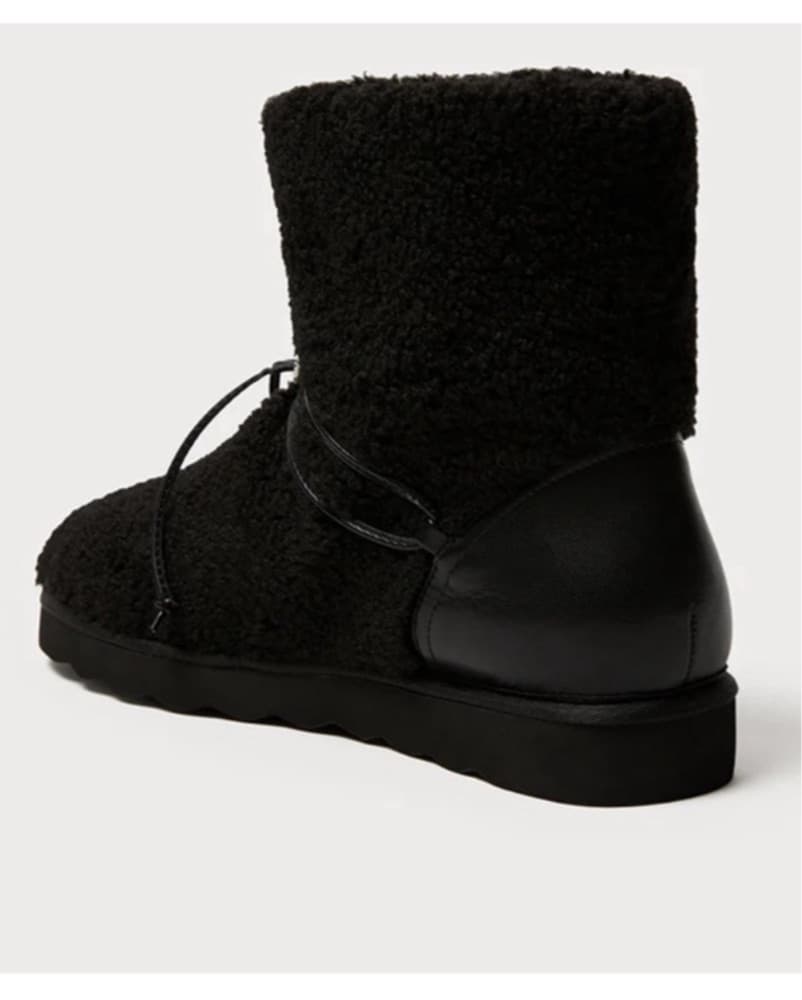 WeWoreWhat Black Fuzzy Boots - Image 2