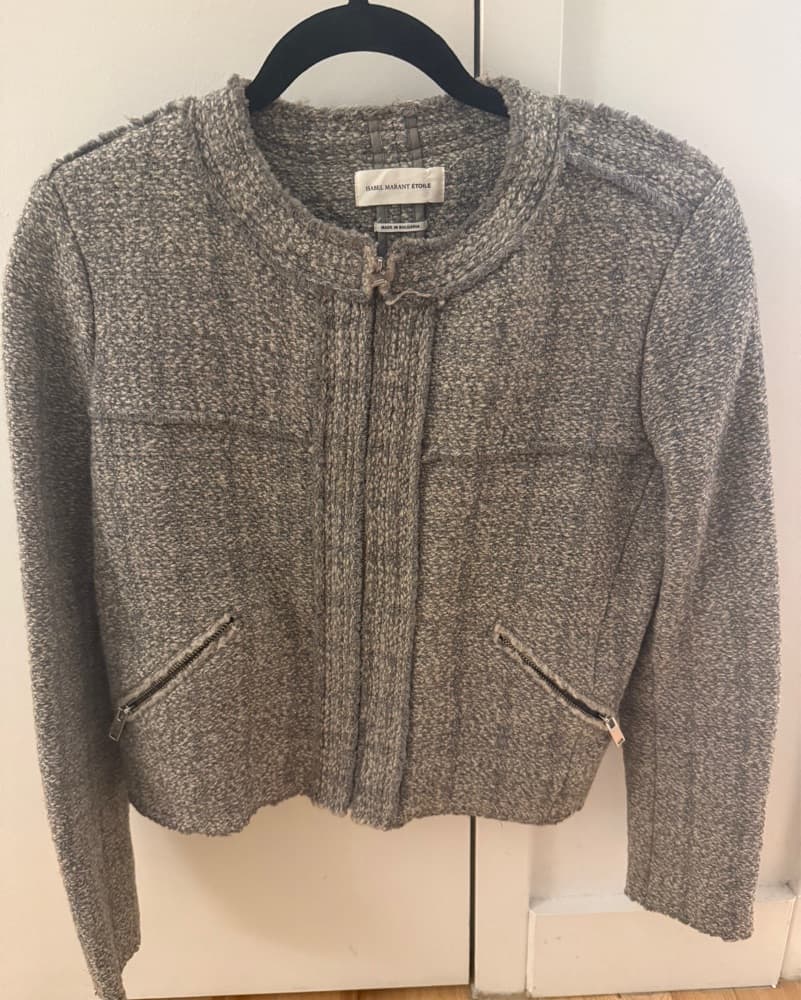 Isabel Marant Wool Dress coat Zip Up - Image 1