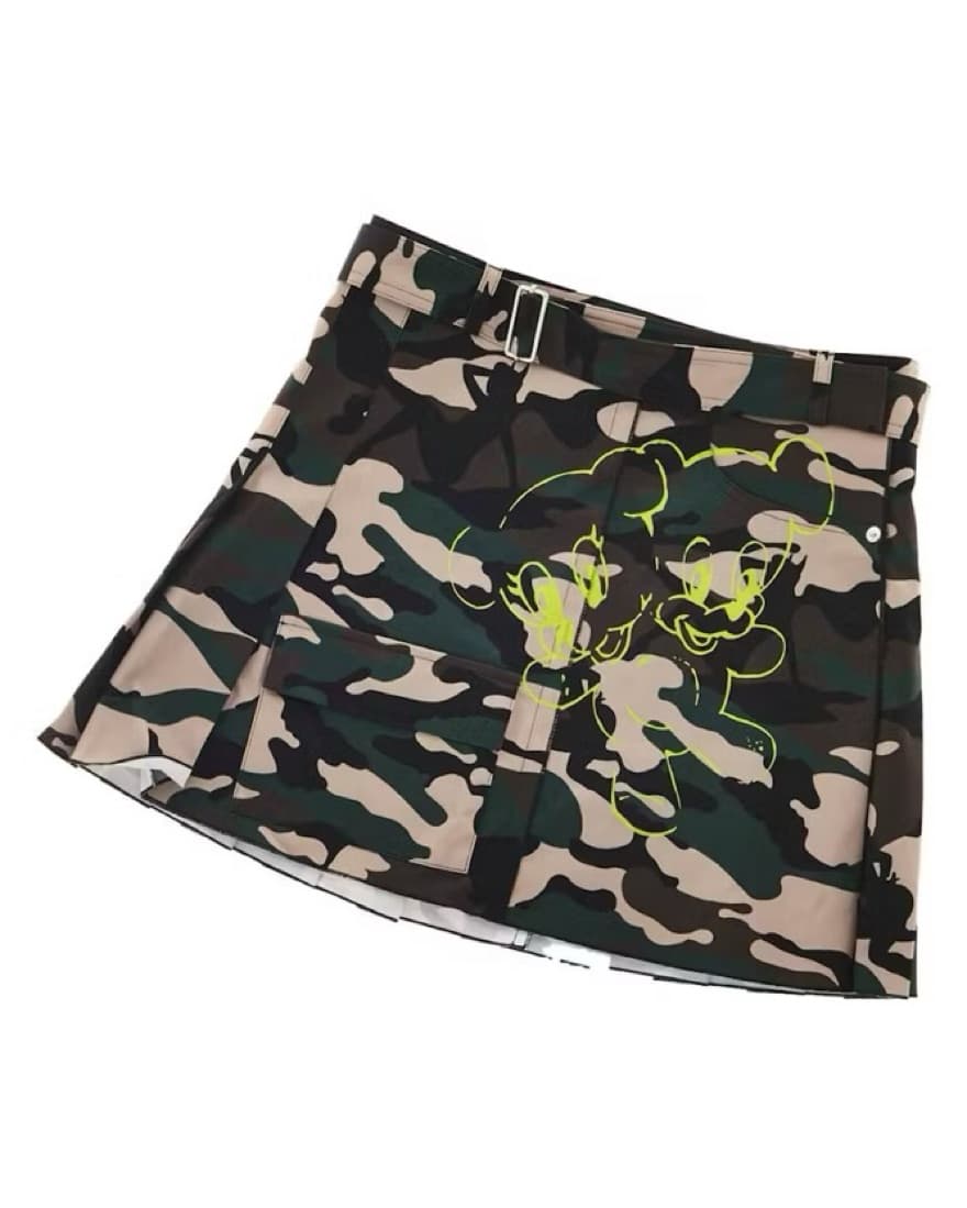 HEAVEN BY MARC JACOBS CAMO SKIRT - Image 1