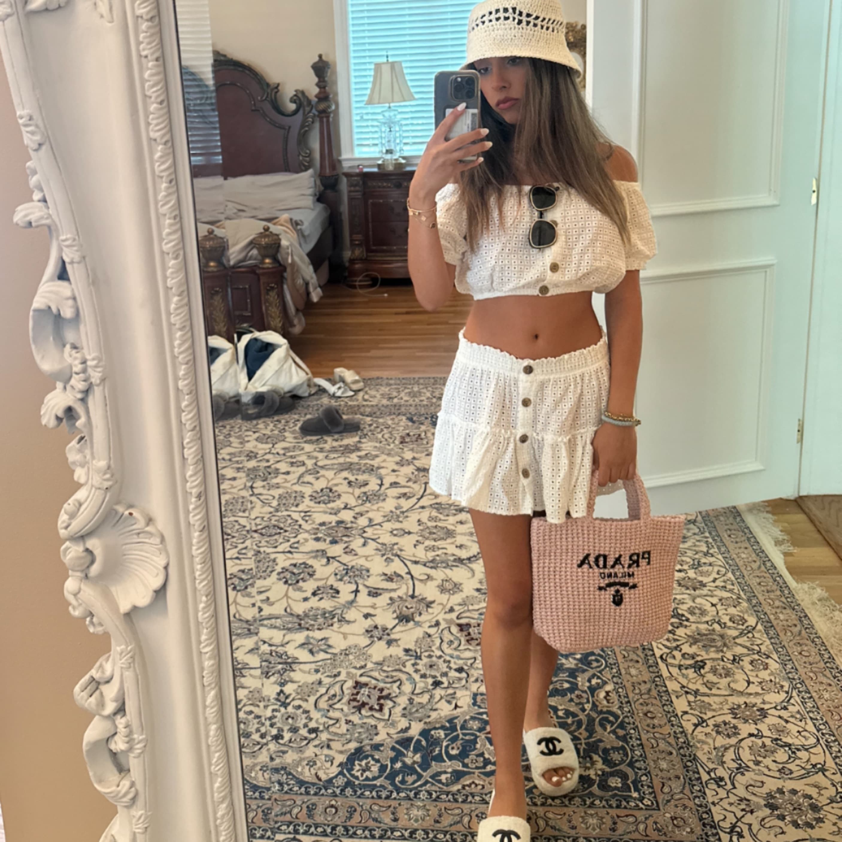 EBERJEY EYELET BEACH SET - Image 1