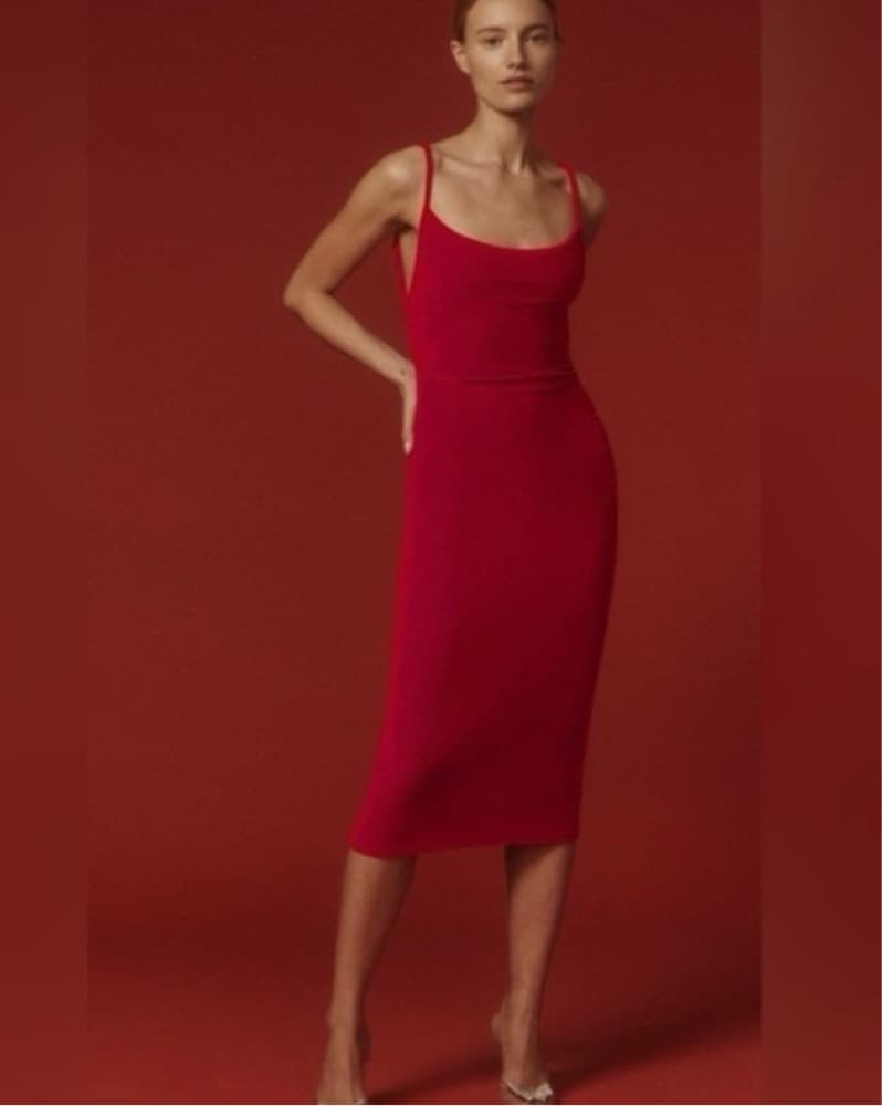 Reformation Backless Slip Dress - Image 1