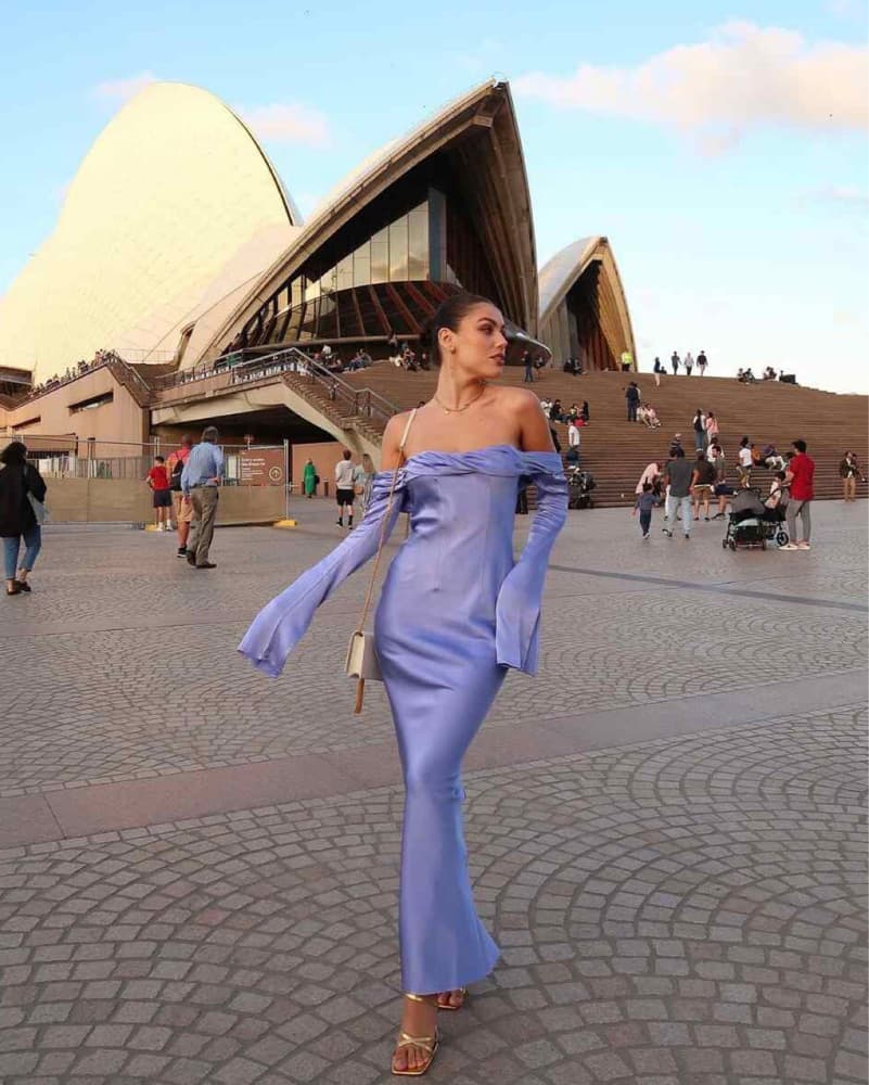 Meshki Giselle Off Shoulder Dress - Image 2