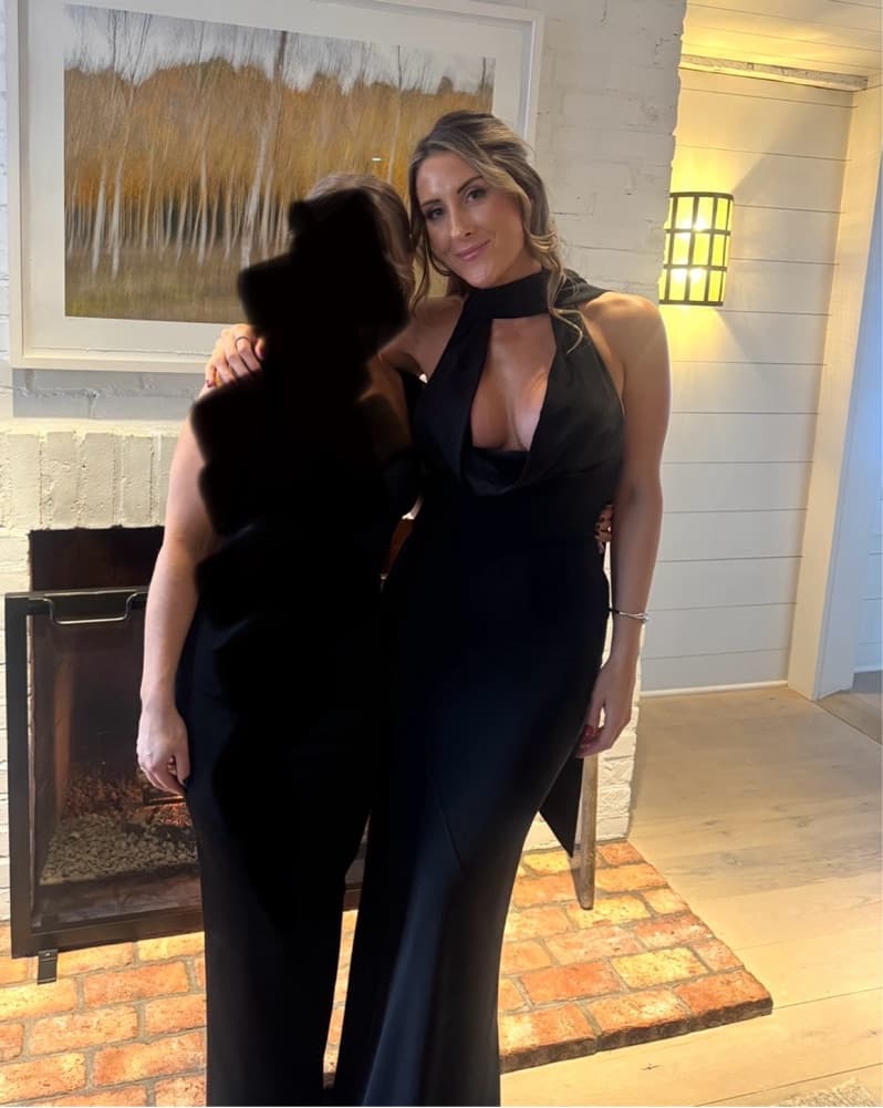 Michael Costello Nathalia Gown - Black S - Image 2