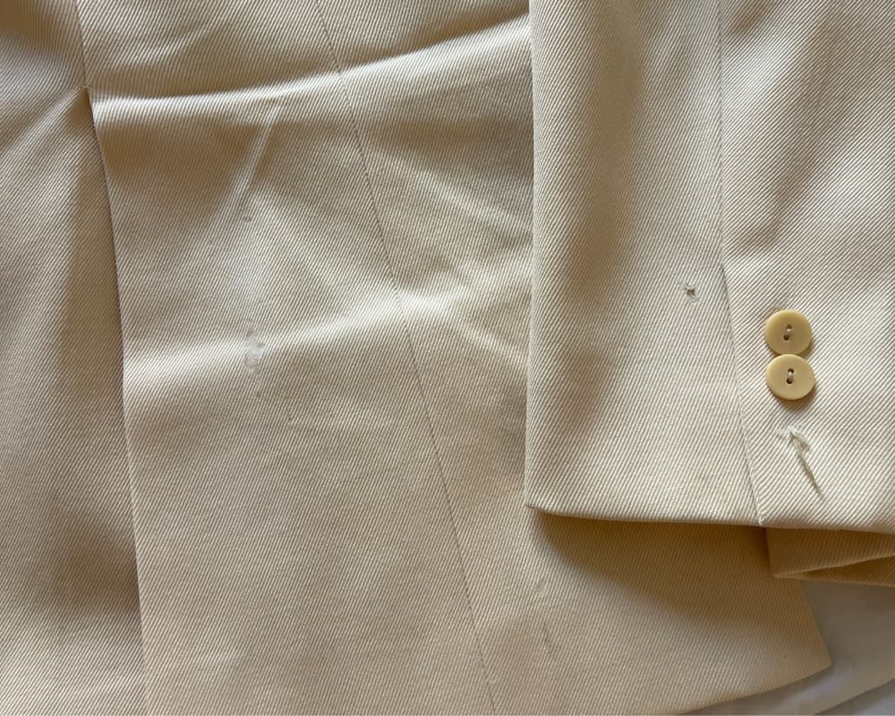 Chic DKNY Cream Blazer Acost - Image 6