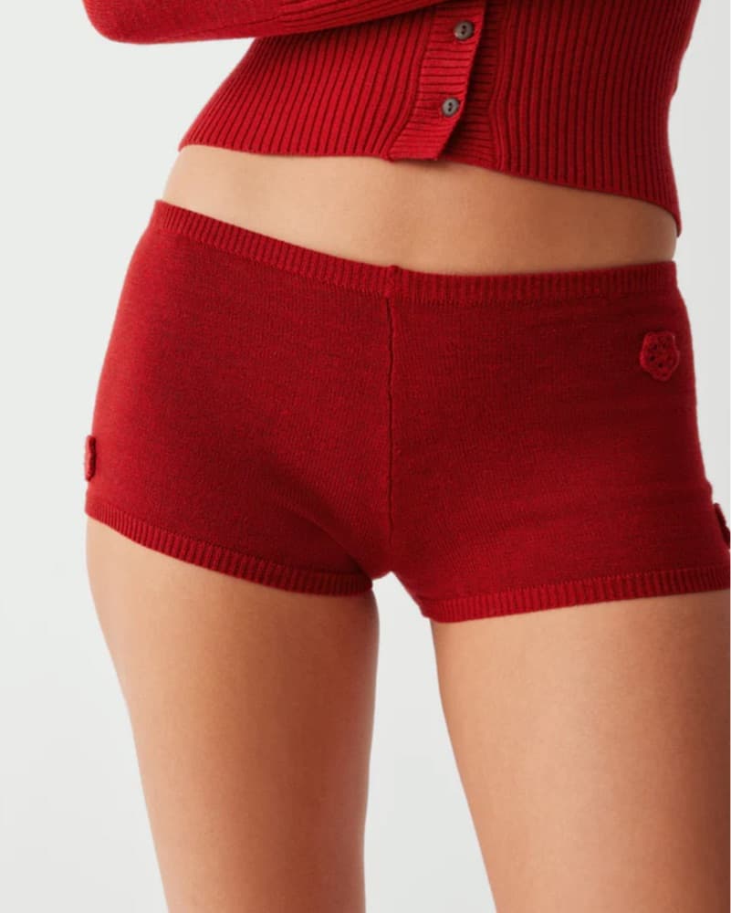 Providence Cloud Knit Mini Shorts  - Image 4