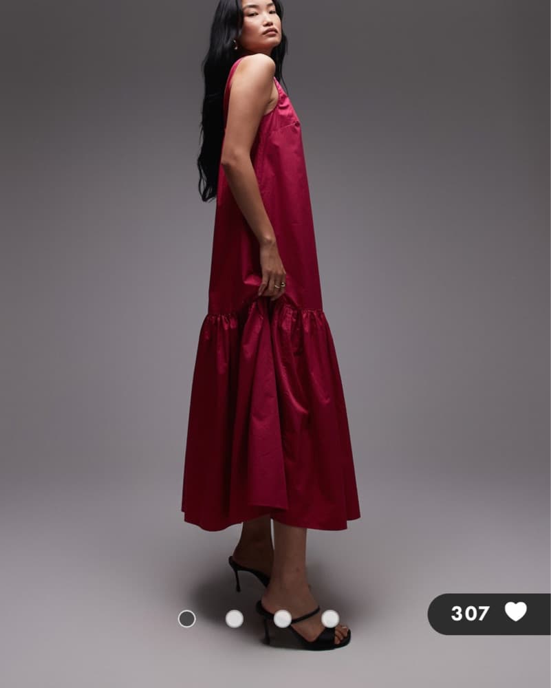 & Other Stories Tiered Maxi Dress  - Image 4