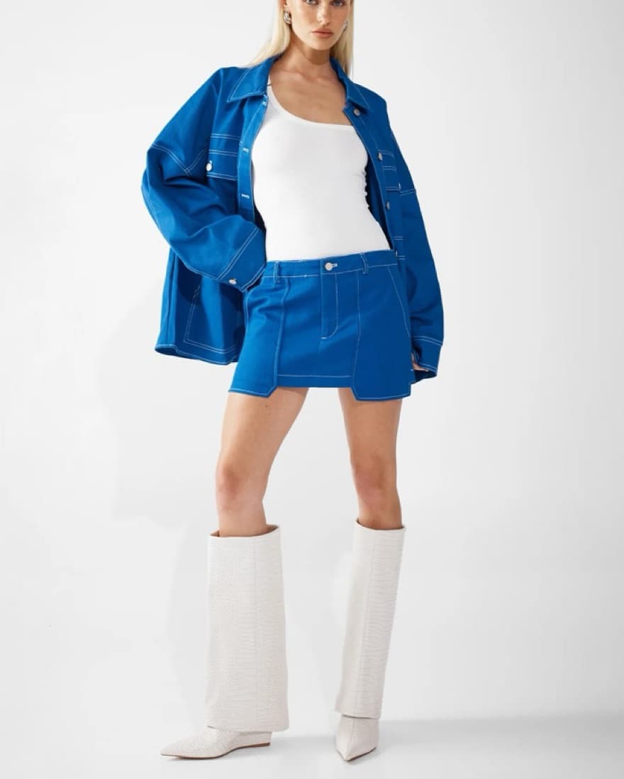 BY DYLN Cooper Jacket And Skirt Set - Image 1