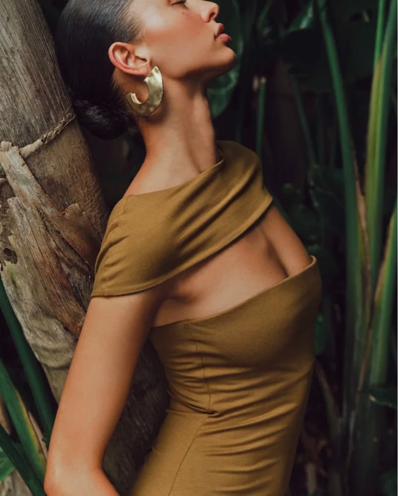 Reformation Carmina Dress - Image 4
