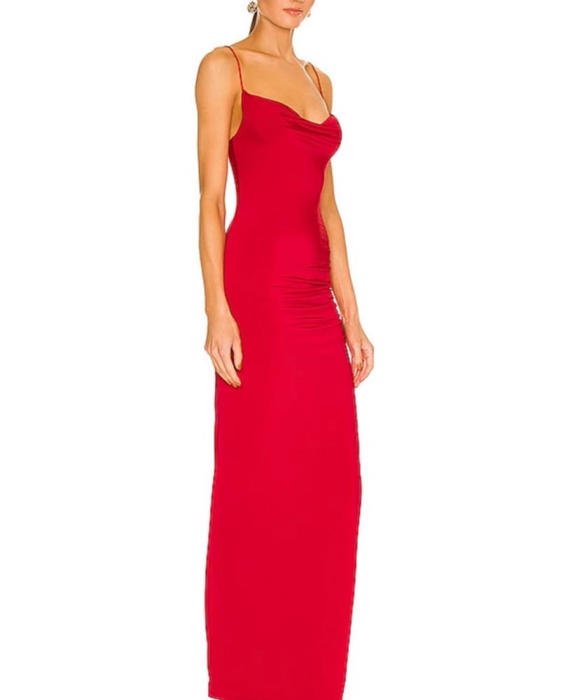 Odessa Gown In Red - Image 2