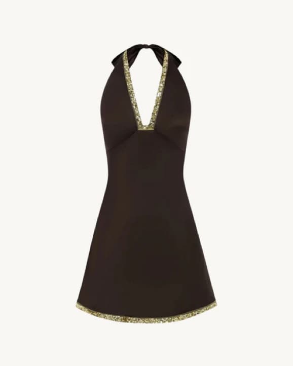 Asta Resort Celine Hand Beaded Dress - Image 2