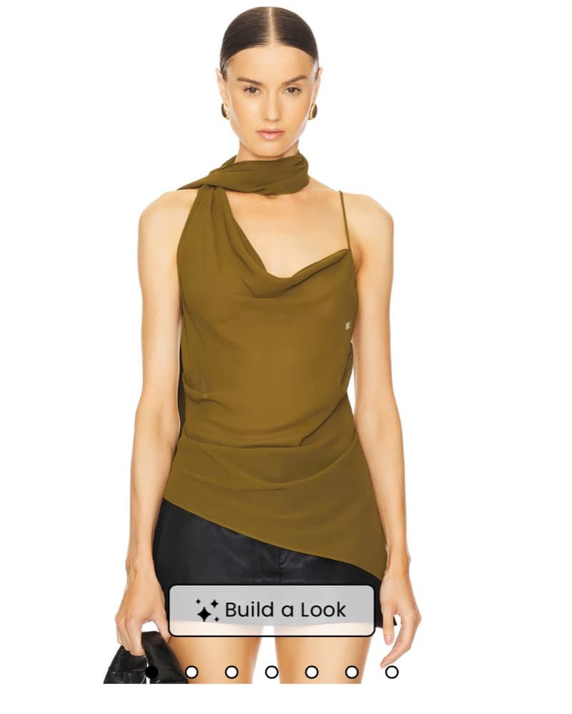Anderson Top in Olive Green - Image 2