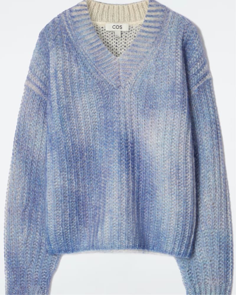 COS Spray Effect Mohair Sweater  - Image 4