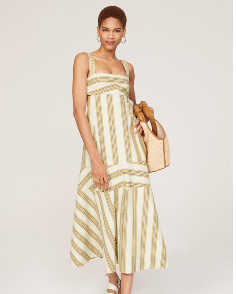 Alexis Mercier Dress - Gold - Image 2