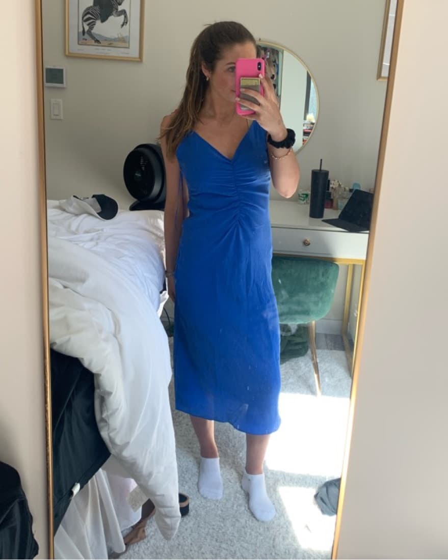 Blue Zara Dress  - Image 3