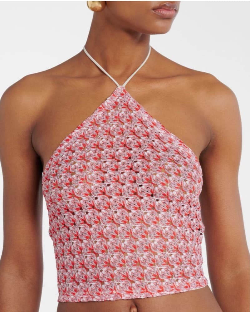 Missoni Crochet Halter Top – Vacation - Image 1