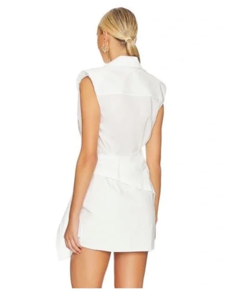 Catalina Cotton Poplin Men's Shirt Dress - Image 2