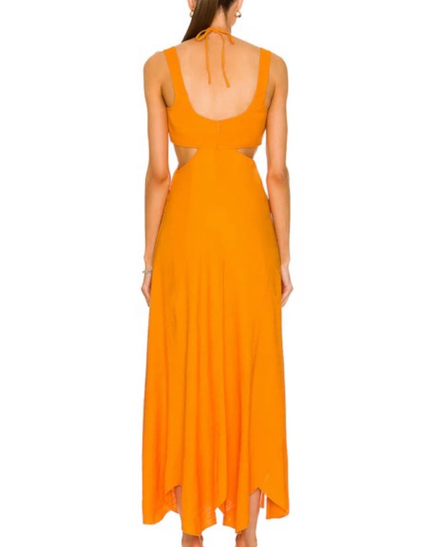 Sold Out Cult Gaia Orange Eileen Dress - Image 4