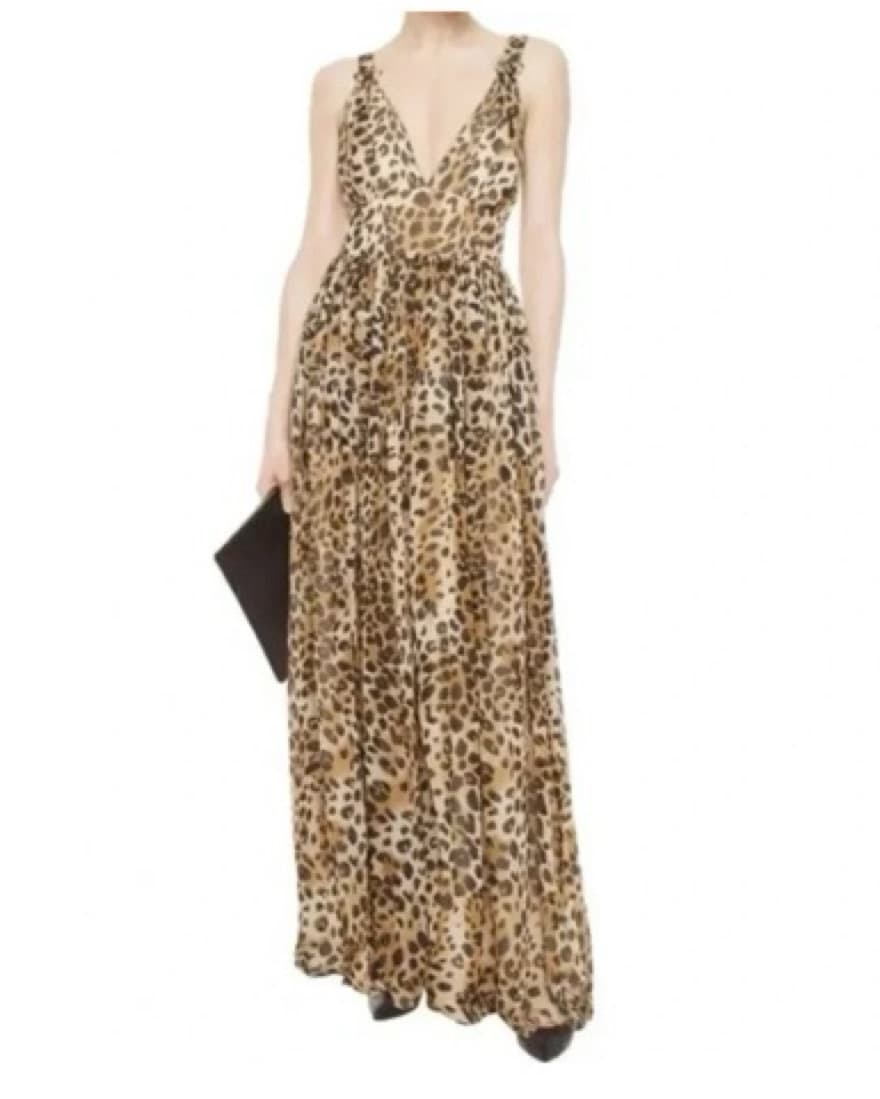 Ronny Kobo Leopard Gown - Image 5