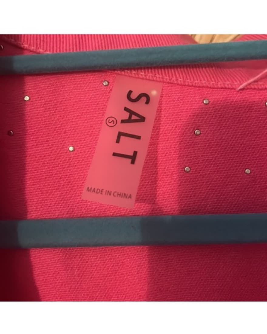 Pink Pearl Denim Jacket - Image 2