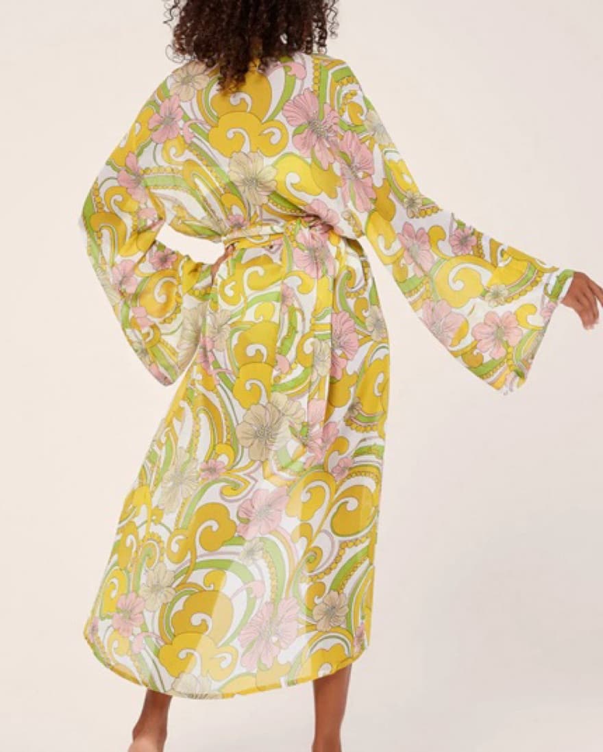 Cin Cin Oracle Printed Georgette Robe - Image 3