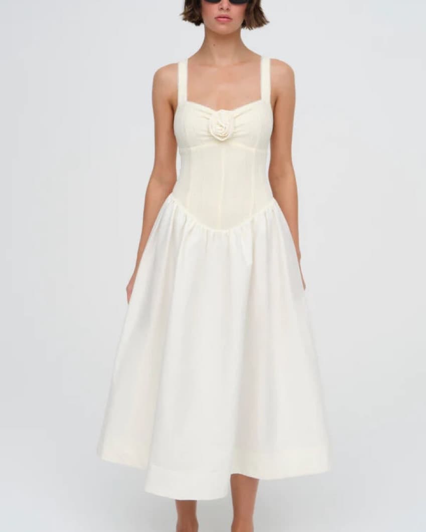 For Love & Lemons Billie Midi Dress - Image 1