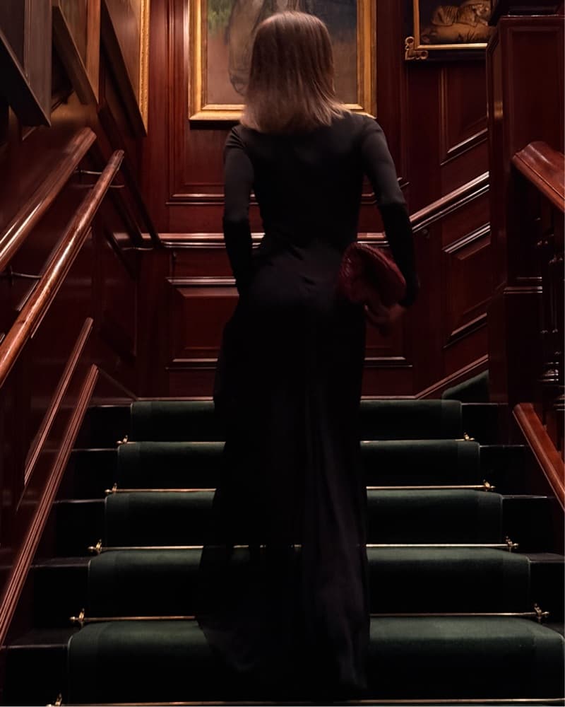 A-Line Turtleneck Dress - Image 2