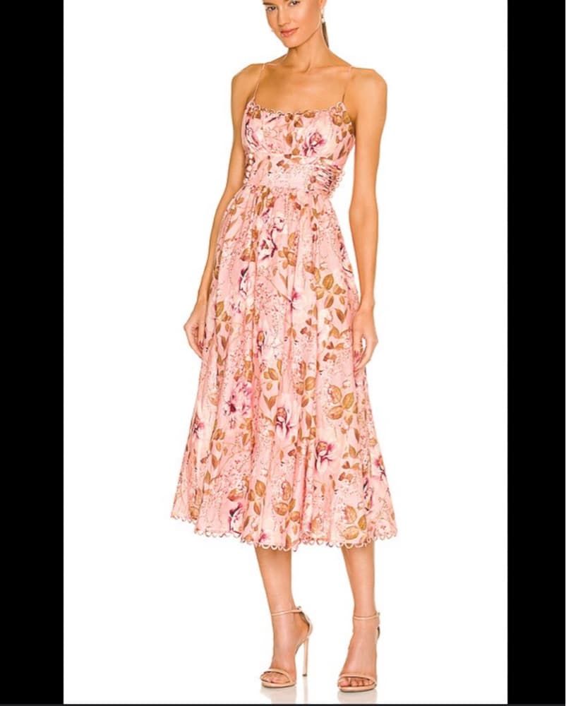 Zimmermann Rosa Laced Picnic Dress - Image 1